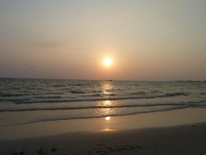 Sonnenuntergang Sihanoukville